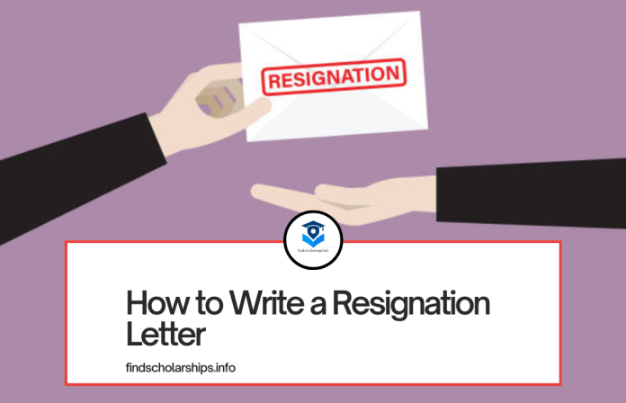 How to Write a Resignation Letter